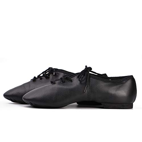 DANCE YOU 1301 Jazz Zapato partido con cordones Zapatos de baile sin cordones Calzado deportivo de cuero fino para niños y adultos 245 mm 37 EU DANCE YOU 1301 Jazz Zapato partido con cordones Zapatos de baile sin cordones Calzado deportivo de cuero fino para niños y adultos 245 mm 37 EU