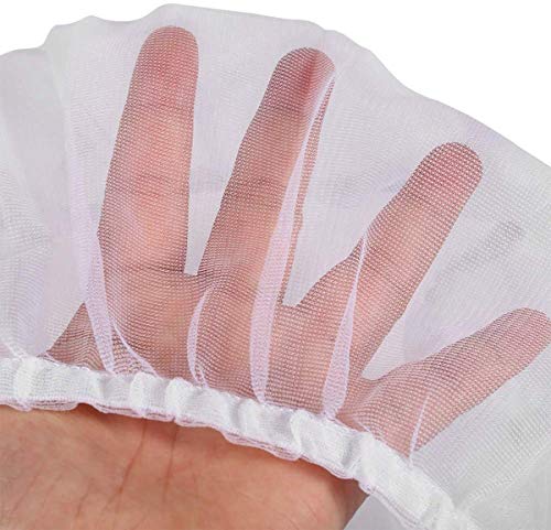 dancepandas Cubierta de Malla Jaula Pajaros 2PCS Nailon Limpieza Jaula Jaula Protectora Guard con Ventilación a Prueba de Polvo Funda Jaula Pajaro - Blanco, Talla M L dancepandas Cubierta de Malla Jaula Pajaros 2PCS Nailon Limpieza Jaula Jaula Protectora Guard con Ventilación a Prueba de Polvo Funda Jaula Pajaro - Blanco, Talla M L