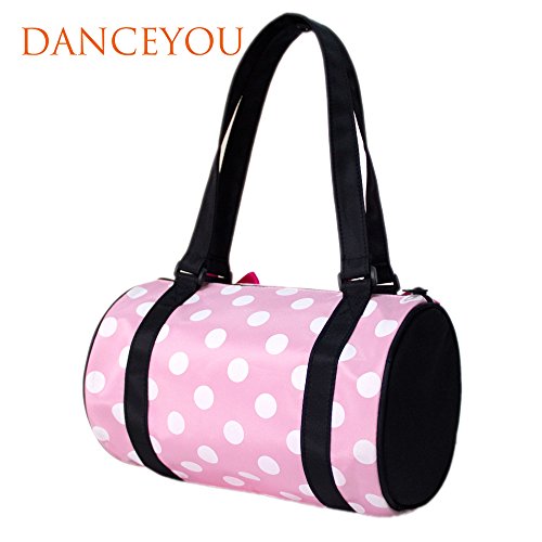 DANCEYOU Bolsa de Ballet Danza Deportes para Niña Tote Bolsa Personalizada Bordada Princesa Niña Infantil