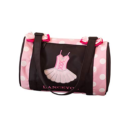 DANCEYOU Bolsa de Ballet Danza Deportes para Niña Tote Bolsa Personalizada Bordada Princesa Niña Infantil