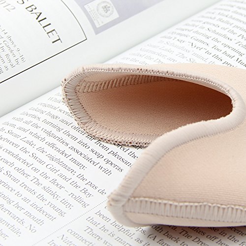DANCEYOU Suave algodón y Gel de Silicona Ballet Zapatos de Punta de Dedo en los pies Almohadillas Forefoot Apoyo Protección Mujeres Niñas DANCEYOU Suave algodón y Gel de Silicona Ballet Zapatos de Punta de Dedo en los pies Almohadillas Forefoot Apoyo Protección Mujeres Niñas