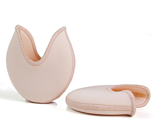 DANCEYOU Suave algodón y Gel de Silicona Ballet Zapatos de Punta de Dedo en los pies Almohadillas Forefoot Apoyo Protección Mujeres Niñas DANCEYOU Suave algodón y Gel de Silicona Ballet Zapatos de Punta de Dedo en los pies Almohadillas Forefoot Apoyo Protección Mujeres Niñas