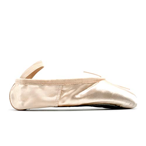 DANCEYOU Zapatos de Punta Satén Zapatillas de Ballet con de Cintas para Mujeres y Niñas Rosa, Suave 35 EU DANCEYOU Zapatos de Punta Satén Zapatillas de Ballet con de Cintas para Mujeres y Niñas Rosa, Suave 35 EU
