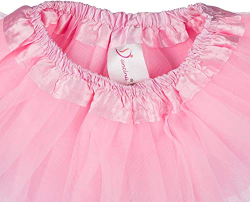 Dancina Falda Tutú Clásica de Ballet para Bebés 6-24 Meses Rosado Claro Dancina Falda Tutú Clásica de Ballet para Bebés 6-24 Meses Rosado Claro