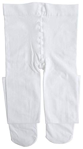 Dancina Medias de Danza y Ballet - Microfibra Ultra Suave 120 DEN para Niña y Mujer L (10-14 años) Blanco Dancina Medias de Danza y Ballet - Microfibra Ultra Suave 120 DEN para Niña y Mujer L (10-14 años) Blanco