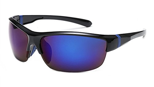 DAUCO Gafas de Sol Deportivas Polarizadas Para Hombre Perfectas Para Esquiar Golf Correr Ciclismo Súper Liviana Para Hombre y Para Mujer