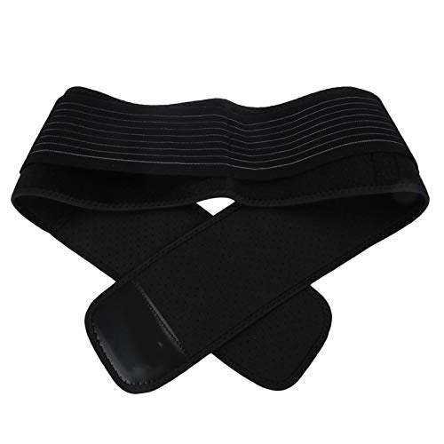 DAUERHAFT Cinturón de Cadera para Pelvis Durable Ajustable, para Yoga(XL)