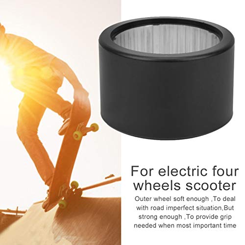 DAUERHAFT Cubierta del neumático del Motor de 90 mm Cubierta del neumático del Motor del Cubo Absorción de Golpes Cubierta del neumático del Motor PU Reemplazo Desmontable, para Scooter eléctrico DAUERHAFT Cubierta del neumático del Motor de 90 mm Cubierta del neumático del Motor del Cubo Absorción de Golpes Cubierta del neumático del Motor PU Reemplazo Desmontable, para Scooter eléctrico