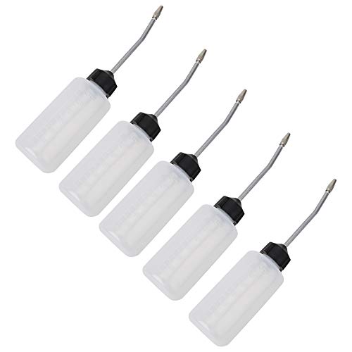 DAUERHAFT Dispensador de Aceite de 5 Piezas, máquina de Coser, Punta de Tuerca Alargada, dispensador de Aceite de 120 ml, aplicador de máquinas de Coser, gotero de líquido DAUERHAFT Dispensador de Aceite de 5 Piezas, máquina de Coser, Punta de Tuerca Alargada, dispensador de Aceite de 120 ml, aplicador de máquinas de Coser, gotero de líquido
