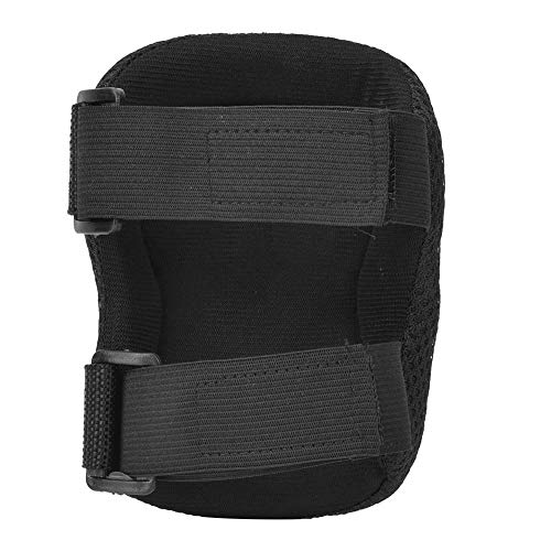 DAUERHAFT Equipo de protección Que Absorbe el Sudor Equipo de protección para Adultos Resistente, Patinaje, entusiastas del Patinaje Extremo(Black)