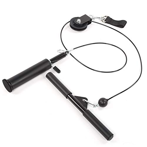 DAUERHAFT Equipo práctico de Entrenamiento de Fuerza de tríceps de Alta confiabilidad Juego de Barra de Palanca Recta Baja, para ejercitar Brazos, Espalda, Hombros, Abdomen y Mejorar la Fuerza de DAUERHAFT Equipo práctico de Entrenamiento de Fuerza de tríceps de Alta confiabilidad Juego de Barra de Palanca Recta Baja, para ejercitar Brazos, Espalda, Hombros, Abdomen y Mejorar la Fuerza de