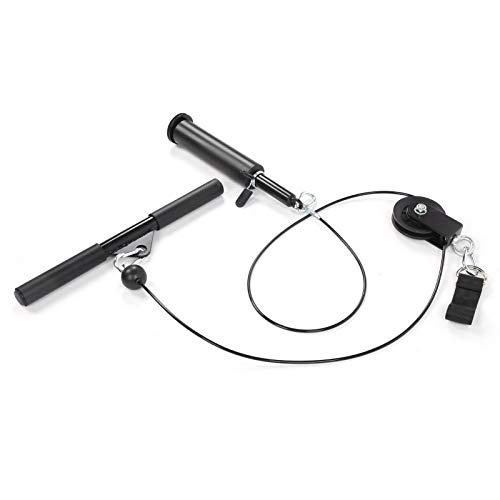 DAUERHAFT Equipo práctico de Entrenamiento de Fuerza de tríceps de Alta confiabilidad Juego de Barra de Palanca Recta Baja, para ejercitar Brazos, Espalda, Hombros, Abdomen y Mejorar la Fuerza de DAUERHAFT Equipo práctico de Entrenamiento de Fuerza de tríceps de Alta confiabilidad Juego de Barra de Palanca Recta Baja, para ejercitar Brazos, Espalda, Hombros, Abdomen y Mejorar la Fuerza de