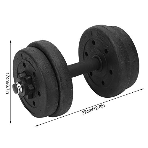 DAUERHAFT Mancuerna Ajustable con Mancuernas Que Mejora la Resistencia Muscular para Entrenadores avanzados DAUERHAFT Mancuerna Ajustable con Mancuernas Que Mejora la Resistencia Muscular para Entrenadores avanzados