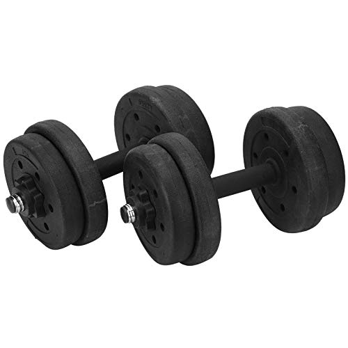 DAUERHAFT Mancuerna Ajustable con Mancuernas Que Mejora la Resistencia Muscular para Entrenadores avanzados DAUERHAFT Mancuerna Ajustable con Mancuernas Que Mejora la Resistencia Muscular para Entrenadores avanzados