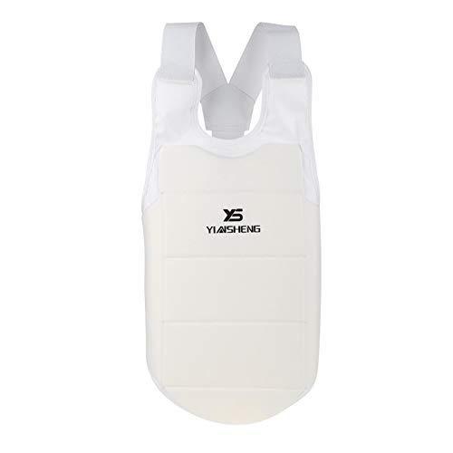 DAUERHAFT Protector de Pecho de Karate de Taekwondo, Chaleco Unisex para niños Adultos, Protector de Pecho de Boxeo para Karate, Uso cómodo y Transpirable, Protector de Pecho de diseño ergonómico(S) DAUERHAFT Protector de Pecho de Karate de Taekwondo, Chaleco Unisex para niños Adultos, Protector de Pecho de Boxeo para Karate, Uso cómodo y Transpirable, Protector de Pecho de diseño ergonómico(S)