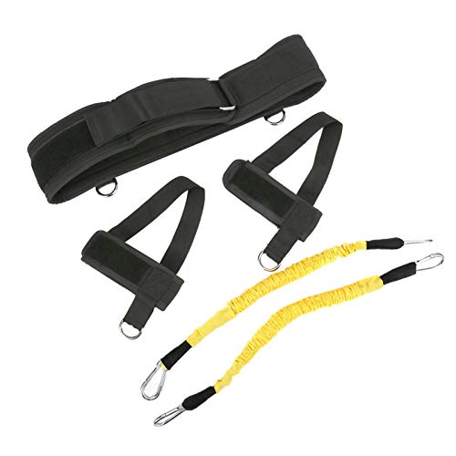 DAUERHAFT Resistente al Desgaste Cuerda para Tirar Que rebota Entrenador de Salto Duradero Elástico, Baloncesto(Yellow) DAUERHAFT Resistente al Desgaste Cuerda para Tirar Que rebota Entrenador de Salto Duradero Elástico, Baloncesto(Yellow)