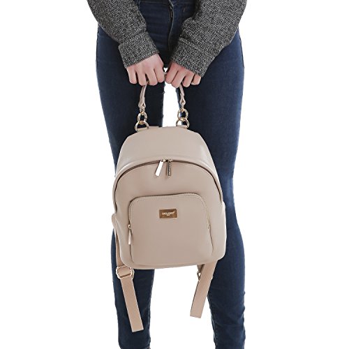 David Jones - Bolso Mochila Mujer Pequeña - Morral Cuero Piel PU Suave - Backpack Daypack Casual Mini Señora Niña - Bolsos de Mano Hombro Viaje Escolar Universidad Colegio Ocio Elegante Moda - Rosa David Jones - Bolso Mochila Mujer Pequeña - Morral Cuero Piel PU Suave - Backpack Daypack Casual Mini Señora Niña - Bolsos de Mano Hombro Viaje Escolar Universidad Colegio Ocio Elegante Moda - Rosa