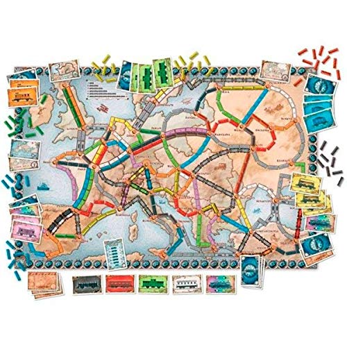Days of Wonder - Aventureros al Tren, juego de mesa (LFCABI127) Days of Wonder - Aventureros al Tren, juego de mesa (LFCABI127)