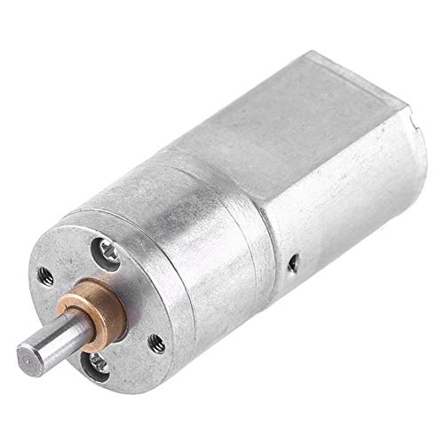 DC 12V Motor de Reduccin de Velocidad Motor de Engranaje de Turbina Motor de Reduccin de Alta Fuerza de Torsin con Dimetro Exterior 20MM 15/30/50/100/200RPM(12V 100RPM)