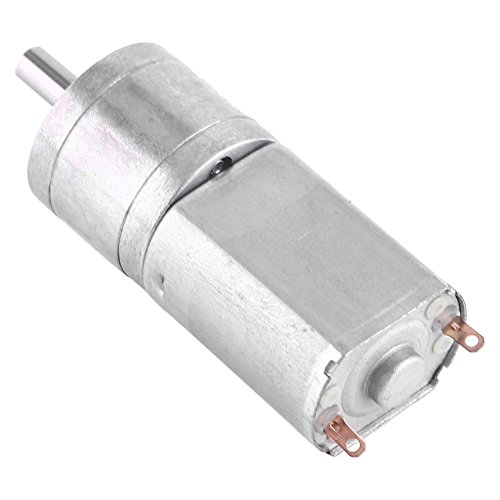 DC 12V Motor de Reduccin de Velocidad Motor de Engranaje de Turbina Motor de Reduccin de Alta Fuerza de Torsin con Dimetro Exterior 20MM 15/30/50/100/200RPM(12V 100RPM)