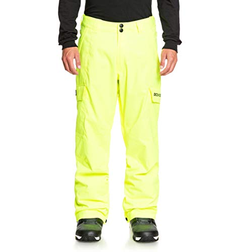 DC Shoes Banshee-Pantalón para Nieve para Hombre, Safety Yellow, XXL