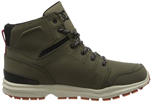 DC Shoes Torstein - Leather Lace-up Winter Boots for Men - Männer