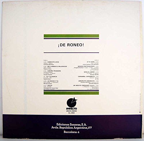 ¡De Roneo! Conchita Bautista, Carmen Sevilla, Paquito Jerez, Los Paquiros, etc ¡De Roneo! Conchita Bautista, Carmen Sevilla, Paquito Jerez, Los Paquiros, etc