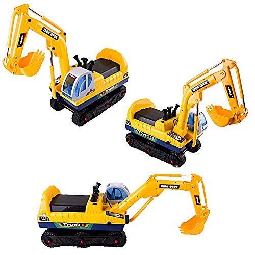 deAO Vehículo Excavador Corre Pasillos con Brazo Electrónico – Camión De Construcción, Andador De Equilibrio Incluye Baterías Recargables deAO Vehículo Excavador Corre Pasillos con Brazo Electrónico – Camión De Construcción, Andador De Equilibrio Incluye Baterías Recargables