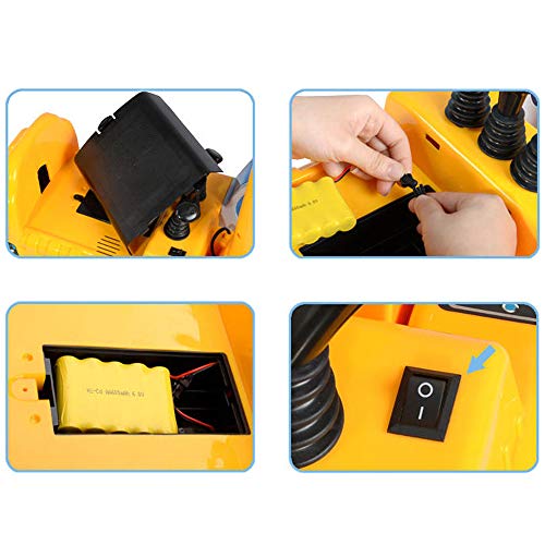 deAO Vehículo Excavador Corre Pasillos con Brazo Electrónico – Camión De Construcción, Andador De Equilibrio Incluye Baterías Recargables deAO Vehículo Excavador Corre Pasillos con Brazo Electrónico – Camión De Construcción, Andador De Equilibrio Incluye Baterías Recargables