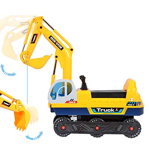 deAO Vehículo Excavador Corre Pasillos con Brazo Electrónico – Camión De Construcción, Andador De Equilibrio Incluye Baterías Recargables deAO Vehículo Excavador Corre Pasillos con Brazo Electrónico – Camión De Construcción, Andador De Equilibrio Incluye Baterías Recargables