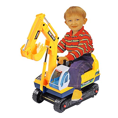 deAO Vehículo Excavador Corre Pasillos con Brazo Electrónico – Camión De Construcción, Andador De Equilibrio Incluye Baterías Recargables deAO Vehículo Excavador Corre Pasillos con Brazo Electrónico – Camión De Construcción, Andador De Equilibrio Incluye Baterías Recargables