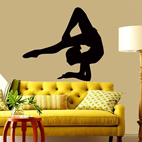 Decoración de la casa Etiqueta de La Pared Extraíble Niñas Yiga Studio VinylWall Decal Vinilo Papel Arte Mural de la Danza 55 * 50 CM