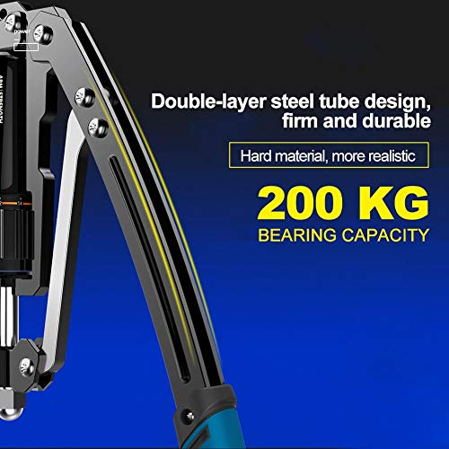 Dedeka Ejercicios de brazo, sistema de entrenamiento de máquina de brazo, 4 en 1, expansor de pecho ajustable, entrenador de fuerza para ejercitar fuerza, desde 10 kg hasta 200 kg. Dedeka Ejercicios de brazo, sistema de entrenamiento de máquina de brazo, 4 en 1, expansor de pecho ajustable, entrenador de fuerza para ejercitar fuerza, desde 10 kg hasta 200 kg.