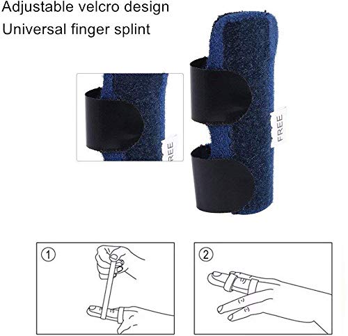 Dedo Extensión Férula para Dedo en Gatillo, Tirante Ajustable de la Férula del Dedo, Lanzamiento del Tendón del Dedo y Correa de Fijación del Alivio del Dolor con Ayuda de Aluminio Incorporada Dedo Extensión Férula para Dedo en Gatillo, Tirante Ajustable de la Férula del Dedo, Lanzamiento del Tendón del Dedo y Correa de Fijación del Alivio del Dolor con Ayuda de Aluminio Incorporada
