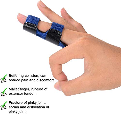 Dedo Extensión Férula para Dedo en Gatillo, Tirante Ajustable de la Férula del Dedo, Lanzamiento del Tendón del Dedo y Correa de Fijación del Alivio del Dolor con Ayuda de Aluminio Incorporada Dedo Extensión Férula para Dedo en Gatillo, Tirante Ajustable de la Férula del Dedo, Lanzamiento del Tendón del Dedo y Correa de Fijación del Alivio del Dolor con Ayuda de Aluminio Incorporada
