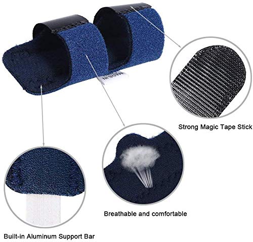 Dedo Extensión Férula para Dedo en Gatillo, Tirante Ajustable de la Férula del Dedo, Lanzamiento del Tendón del Dedo y Correa de Fijación del Alivio del Dolor con Ayuda de Aluminio Incorporada Dedo Extensión Férula para Dedo en Gatillo, Tirante Ajustable de la Férula del Dedo, Lanzamiento del Tendón del Dedo y Correa de Fijación del Alivio del Dolor con Ayuda de Aluminio Incorporada