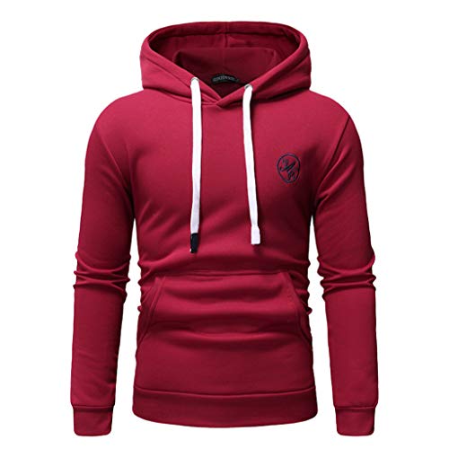 DEELIN Hoodies For Menfashion Men’S Loose Manga Larga OtoñO Invierno Casual Sudadera Hoodies Top Blusa CháNdal