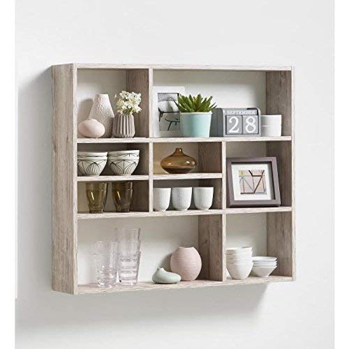 deine-tante-emma 269-001 - Estantería de pared, color Sandeiche Dekor deine-tante-emma 269-001 - Estantería de pared, color Sandeiche Dekor