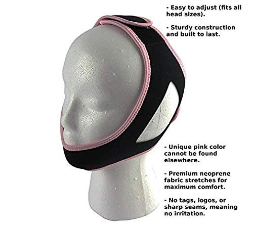 Deje de jugar o duerma apnea cinturón soporte de mentón cinturón de estiramiento facial cinturón de estiramiento facial