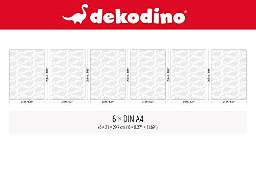 dekodino® Pegatina de pared pastel círculos en colores tiernos 50 piezas set
