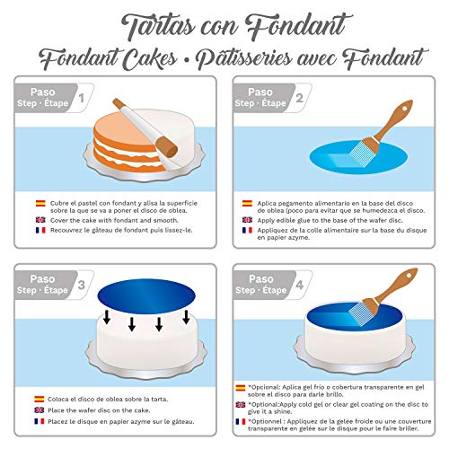 Dekora - Disney Frozen Decoracion Tartas de Cumpleaños, 20 cm, Multicolor, 114382 Dekora - Disney Frozen Decoracion Tartas de Cumpleaños, 20 cm, Multicolor, 114382