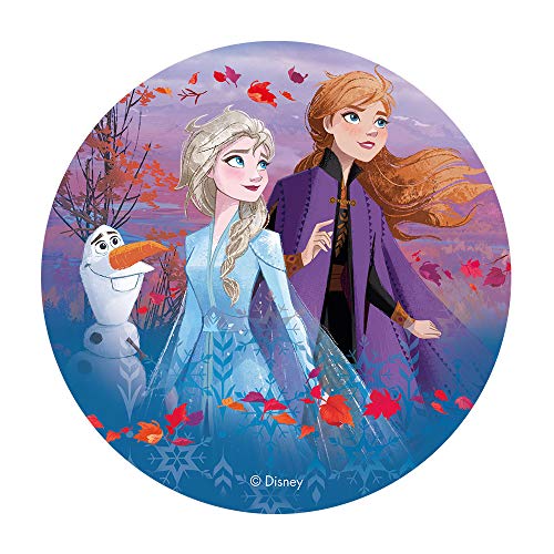 Dekora - Disney Frozen Decoracion Tartas de Cumpleaños, 20 cm, Multicolor, 114382 Dekora - Disney Frozen Decoracion Tartas de Cumpleaños, 20 cm, Multicolor, 114382