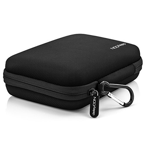 deleyCON Navi Case Funda para Dispositivos de Navegación de hasta 6 &" 6,2" Pulgadas (17x12x4,5cm) - Sólida - Un Compartimiento Interior - Negro