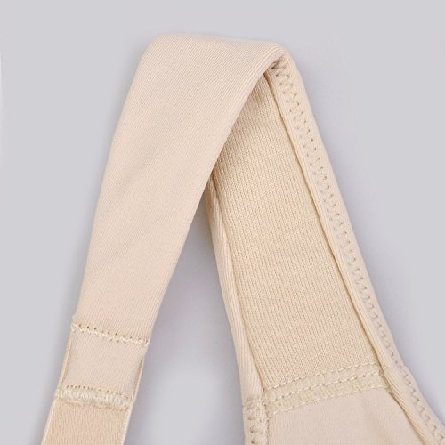 DELIMIRA - Sujetador Cierre Delantero con Aros para Mujer Beige 110C DELIMIRA - Sujetador Cierre Delantero con Aros para Mujer Beige 110C