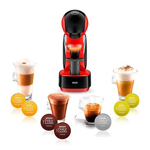 De'Longhi Dolce Gusto Infinissima EDG260.R - Cafetera de cápsulas, 15 bares de presión, color rojo De'Longhi Dolce Gusto Infinissima EDG260.R - Cafetera de cápsulas, 15 bares de presión, color rojo