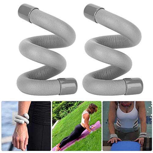 Demeras 2pcs Fitness Yoga Pulsera con Soporte de Peso Anillo de Peso de Tobillo Anillo de Peso de muñeca Fortalecimiento Ejercicio de Fitness