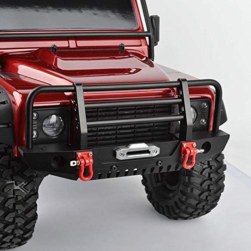 Demeras RC Parachoques Delantero Metal Barra anticolisión Control Remoto Repuestos de automóvil para Traxxas TRX-4 Axial SCX10 90046 RC Car