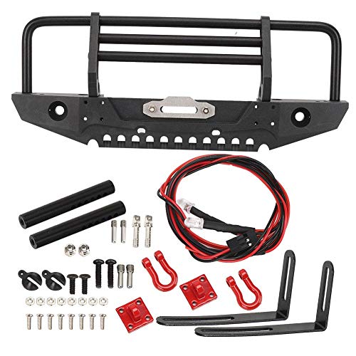 Demeras RC Parachoques Delantero Metal Barra anticolisión Control Remoto Repuestos de automóvil para Traxxas TRX-4 Axial SCX10 90046 RC Car Demeras RC Parachoques Delantero Metal Barra anticolisión Control Remoto Repuestos de automóvil para Traxxas TRX-4 Axial SCX10 90046 RC Car