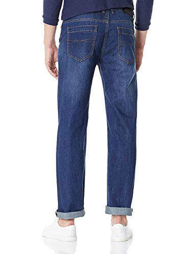 Demon&Hunter 809 Series Hombre Loose Fit Relaxed Ancho Pantalones Vaqueros DH8009(34) Demon&Hunter 809 Series Hombre Loose Fit Relaxed Ancho Pantalones Vaqueros DH8009(34)