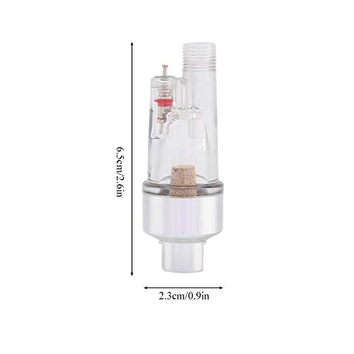 Denash Mini Filtro de Aire para aerógrafo, Manguera de Rosca Macho BSP de 1/8", Rosca Hembra BSP de 1/8", Mini Filtro de Aire de 5 micrones, Filtro de Manguera de Aire, Filtro de Trampa de Agua